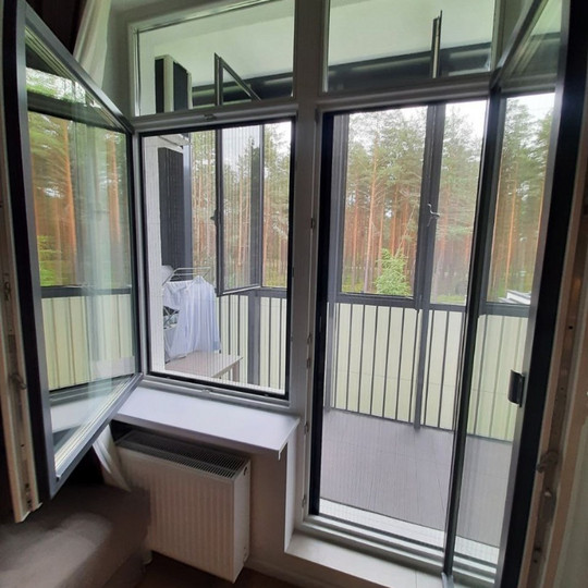 Сетка-гармошка на балконную/пластиковую дверь